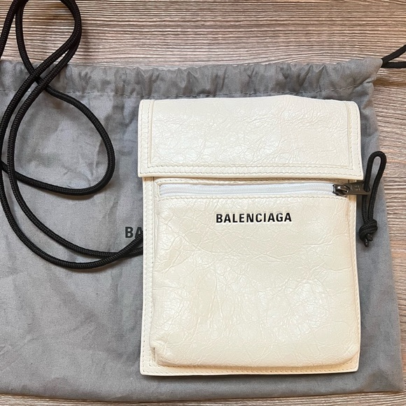 Balenciaga Handbags - Balenciaga Lambskin Crossbody Pouch